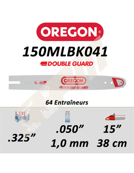 Guide de tronçonneuse OREGON MICRO-LITE 38 CM