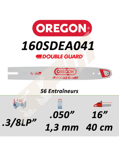 Guide de tronçonneuse OREGON DB GUARD 40 CM