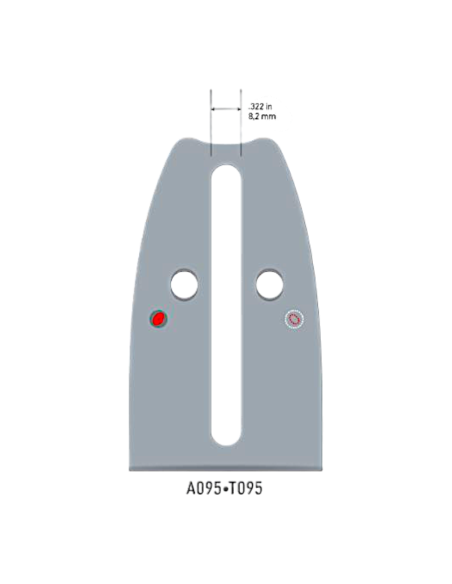 Guide de tronçonneuse OREGON DB GUARD 45 CM