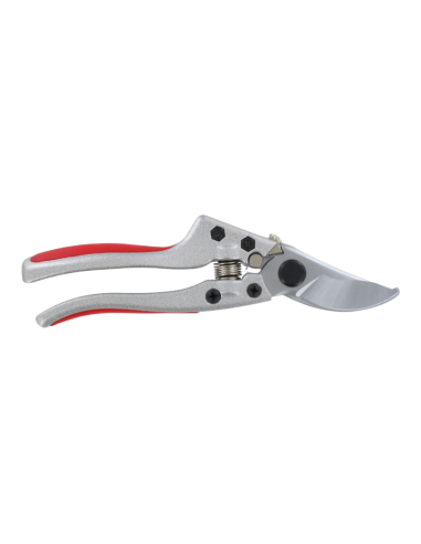 Sécateur METALLO 20.5cm, rouge/grise