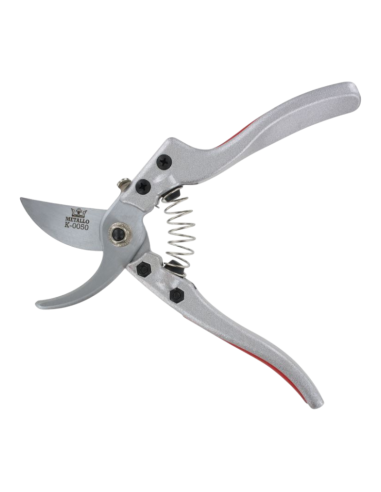 Sécateur METALLO 20.5cm, rouge/grise