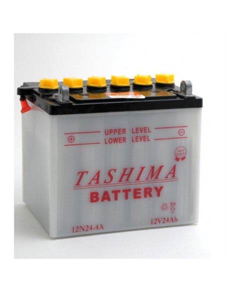 Batterie de tondeuse autoportée 12N24-4 (+ à gauche)