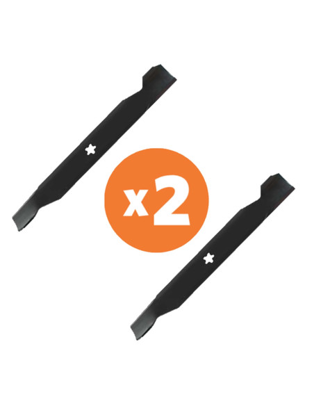 LOT DE DEUX LAMES AYP 49cm 138497, 127842
