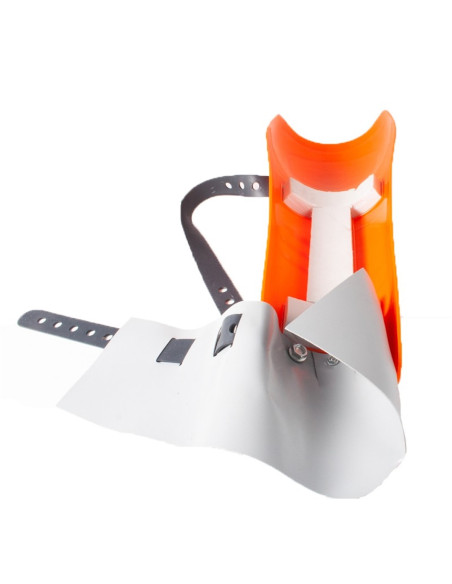 Protége tibias Solidur protection intérieur en mousse coque rigide