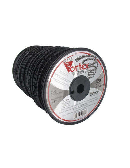 Bobine fil nylon vortex  ø  3.0 mm 219 m 