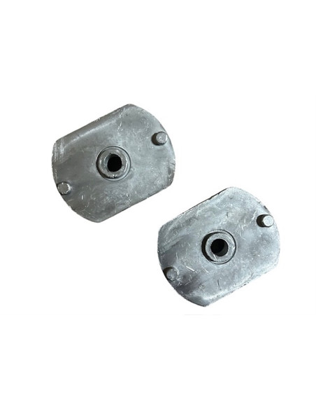 2 Supports de lame pour tondeuse autoportée CASTELGARDEN,  25463200