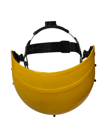 Visiere professionnelle grillagée pour débroussailleuse