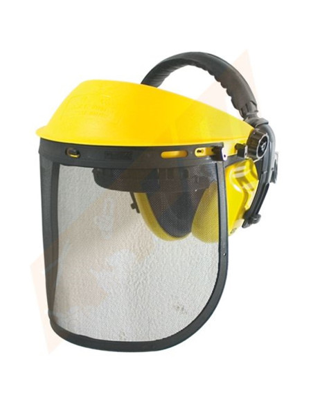 Visière de protection + protège oreille pour débroussailleuse