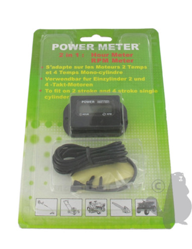 Compteur d'heures digital moteur thermique (fonction compte tours)