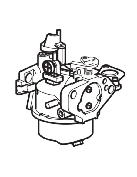 Carburateur Moteur GGP TR0801 - 118550763/1 - 118550763/0
