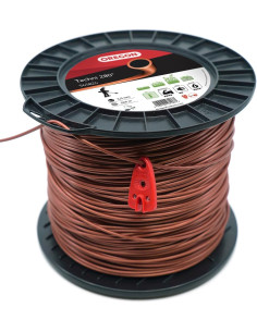 Fil de coupe rond OREGON Techni 280, 3,0 mm, bobine de 224 m