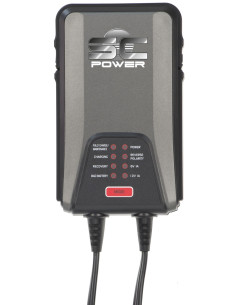 Chargeur de batteries 6v-12v - 9 phases - 1.0 Amp