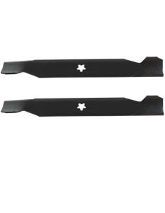 Lot de 2 Lames Tracteur tondeuse  Husqvarna 46 cm 138496, 127841