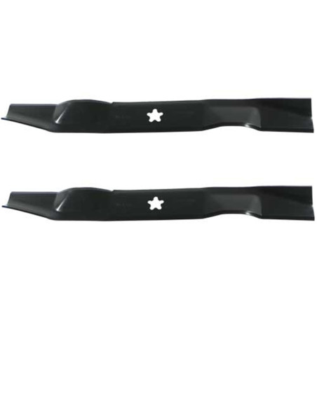 Lot de 2 Lames Tondeuse Autoportée AYP 49cm mulching 134148, 193957