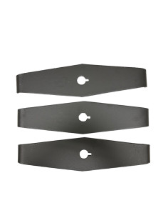 lot de 3 Lames ronce 2 dents 300 x 20 ép 4 mm
