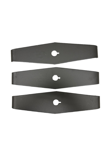 lot de 3 Lames ronce 2 dents 300 x 20 ép 4 mm