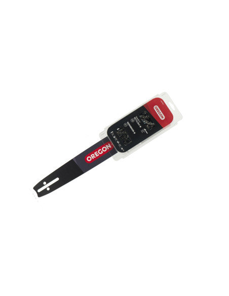 COMBO guide + 2 chaines de tronçonneuse 1 X 160SXEA074  + 2 X 91VXL05