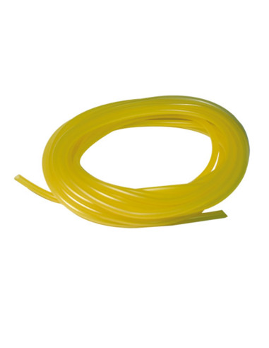 Durite jaune translucide ø int: 4,76 mm - ø ext: 7,93 mm Long. : 1 m