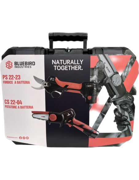Kit PS22-23 + CS22-04 sécateur + scie Blue Bird
