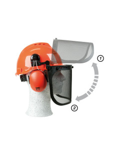 Casque de protection forestier Oregon Yukon (Réf. 562412) 2