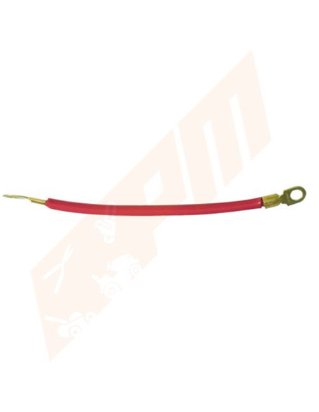 Câble rouge avec cosses (20 cm)