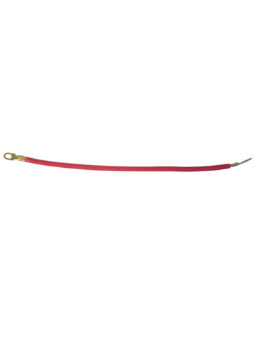 Câble rouge avec cosses (40 cm)