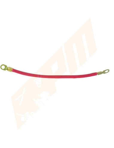Câble rouge avec cosses (30 cm)