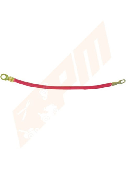 Câble rouge avec cosses (30 cm)