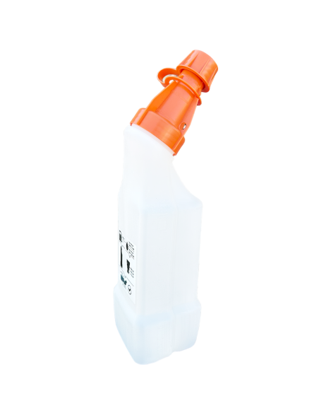 Bouteille doseuse pour mélange essence 2T