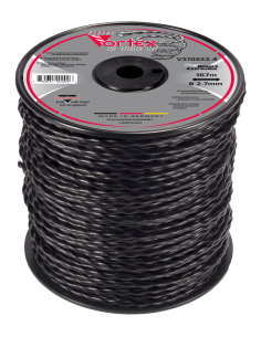 Bobine fil nylon vortex pour débroussailleuse  ø  2.7 mm - 167 m