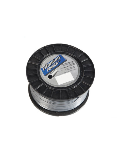 Fil débroussailleuse titanium rond ø 3.5mm - 207m