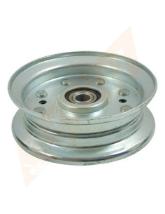 Poulie à gorge plate