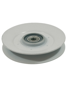 Poulie à gorge en v