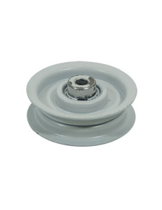 Poulie à gorge plate