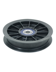 Poulie à gorge plate