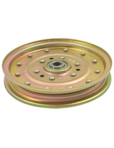 Poulie à gorge plate