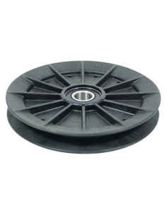 Poulie à gorge en v