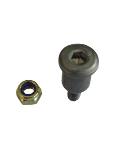 Kit pivot-ecrou pour tete à lame plastic