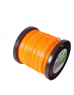Bobine fil nylon débroussailleuse carré (2.0 kg) ø : 2.7 mm