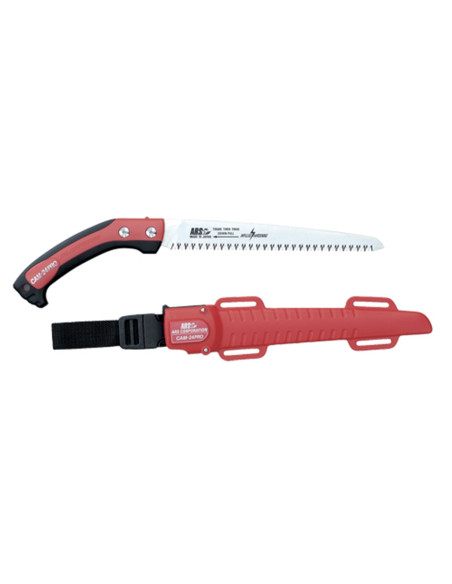 Scie PRO 41cm, avec étui, rouge/noir