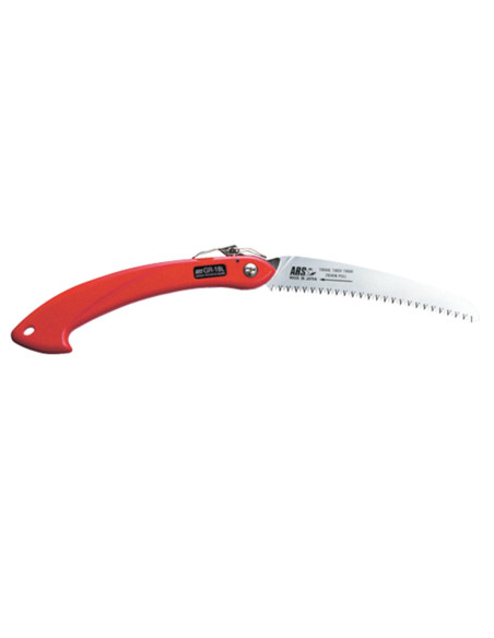 Scie pliante 41cm, incurvée, rouge