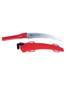 Scie 53cm, sur perche EXP, avec étui, rouge