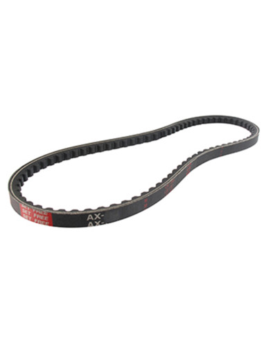 Courroie AX38 TRAPEZOIDALE CRANTEE