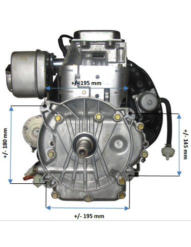 Moteur Briggs et Stratton 11,5cv POWERBUILT OHV