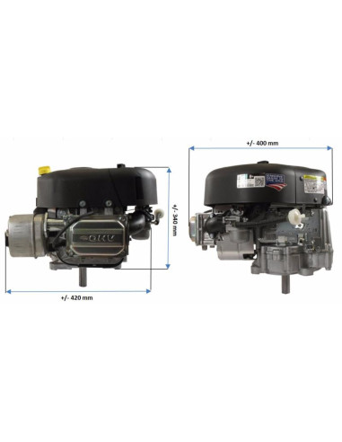 Moteur Briggs et Stratton 11,5cv POWERBUILT OHV