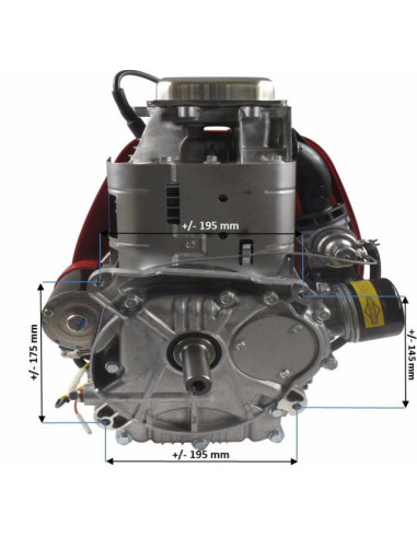 Moteur Briggs &amp; Stratton 17,5 cv INTEK OHV