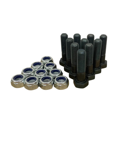 Boulons vendu par 10 pour ctx de fraise  25 x 8mm