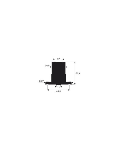 Support de lame pour tondeuse Castelgarden T430/T480 22463187/1