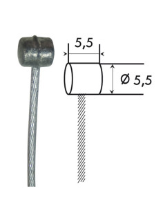 Câble gaz tete tambour