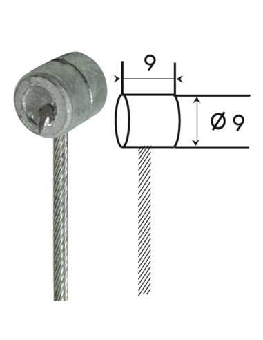 Câble embrayage 20/10 tambour